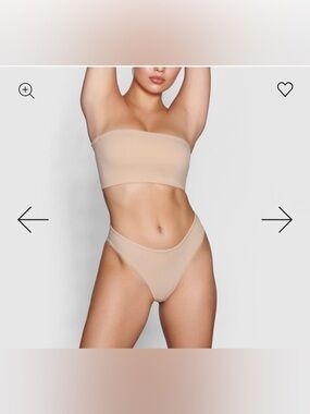 SKIMS: Strapless Bandeau Bra Size Medium